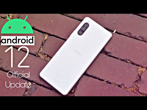 Sony Xperia 10 II  Android 12 Official Update (RELEASED)