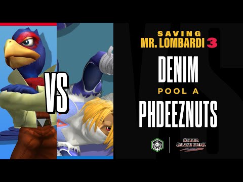 SAVING MR. LOMBARDI 3 - Denim (Falco) vs Phdeeznuts (Sheik) - SSBM - Pool A