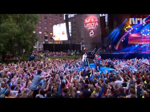 Madcon  Timbuktu - Kjører på - Live @ VG-lista 2012, Rådhusplassen (HD)