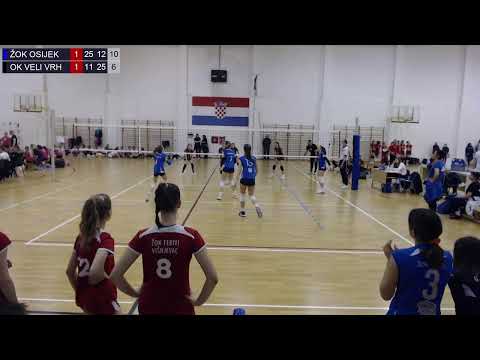 1.4.2022., PH MALA ODBOJKA, OSMINA FINALA, ŽOK OSIJEK - OK VELI VRH