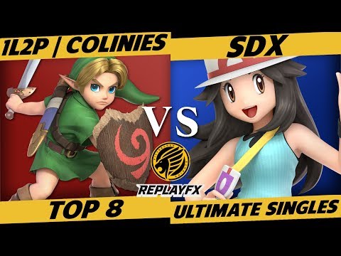 ReplayFX Smash Ultimate Top 8 Losers: 1L2P | Colinies(Young Link vs. SDX (Pokemon Trainer)