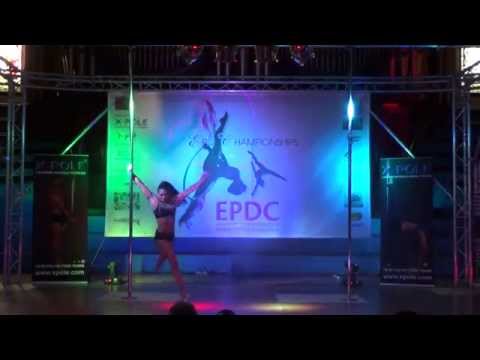 Lisette Krol - WINNER Champions Category - Emma's Pole Dancing Championship 2014 [HD]