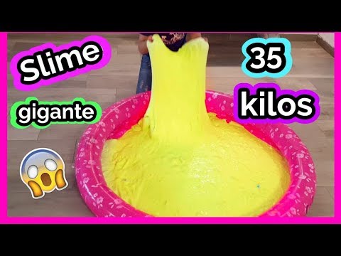 Slime 35 kilos el slime en alberca Video