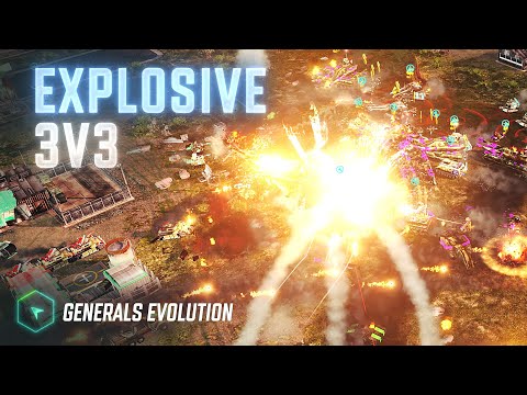 Big Bad 3v3 on Defcon 6 - Generals Evolution