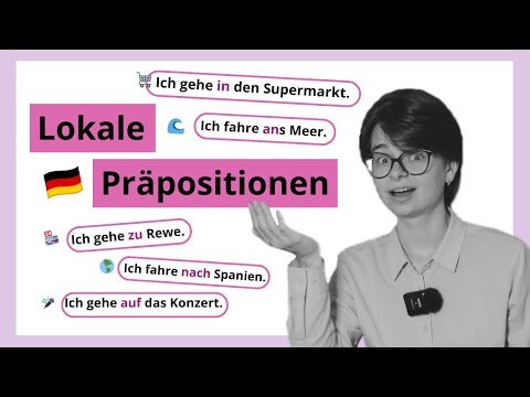 Lokale Präpositionen ENDLICH verstehen + Übungen 👍 | Mini-Unterricht mit Yuliia | A1,A2, B1, B2, C1