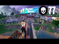 77 Elimination Solo vs Squads Wins (Fortnite Chapter 5 Season 2 Ps4 Controller Gameplay)