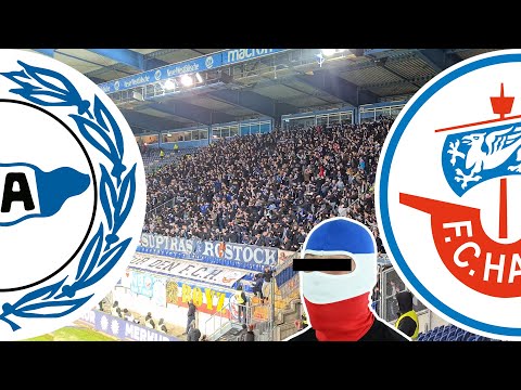 HANSA-WAHNSINN! | Vlog bei Arminia Bielefeld ⚫⚪🔵 gegen Hansa Rostock 🔵⚪🔴