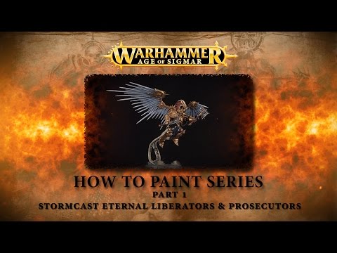 Warhammer Age of Sigmar: How to paint Stormcast Liberators & Prosecutors.