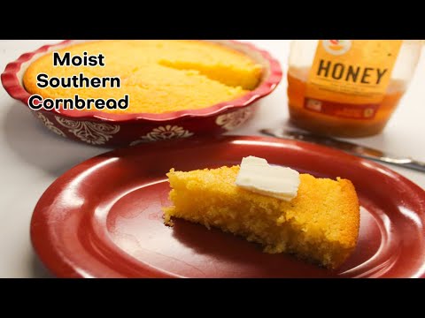 World's Best Buttermilk Cornbread From Scratch Recipe: How To Make Sweet Moist Homemade Cornbread