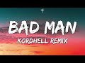 DISTURBED - BAD MAN (Lyrics) KORDHELL REMIX