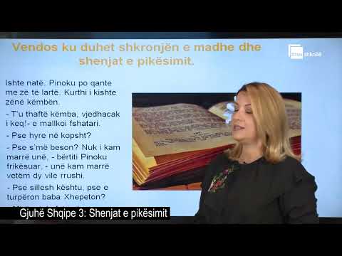 Shenjat e pikësimit | Gjuhë Shqipe 3