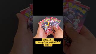 ONE CARD SAVED THE VIDEO! 😱#shorts #pokemon #pokemontcg #destinedrivals #packopening #gaming #viral
