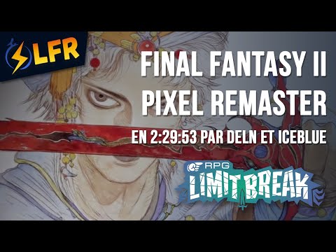 Final Fantasy II Pixel Remaster en 2:29:53 (Any% Race) [RPGLB2022]