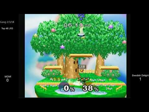 The Gang: Losers Top 48 — MOM! (Peach) vs. Swedish Delight (Falco) — SSBM Singles