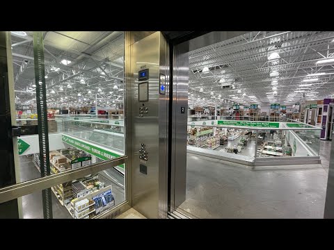 ThyssenKrupp Hydraulic Front Elevator @ Menards in Eden Prairie, MN