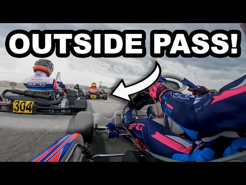 7th to 1st in TWO LAPS!! (DOUBLE OUTSIDE PASS!!) ROTAX US Trophy Pre-Final