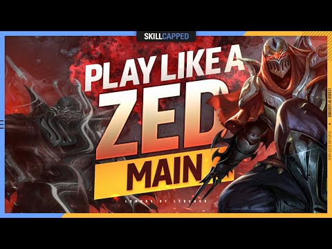 How to Play like a ZED MAIN! - ULTIMATE ZED GUIDE for Season 12