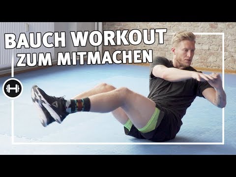 Abdominal workout at home | 8 minutes | Fitness & strength training | Sport-Thieme