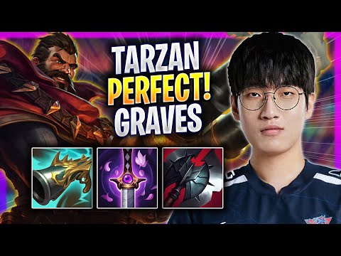 TARZAN PERFECT GAME WITH GRAVES! - LNG Tarzan Plays Graves JUNGLE vs Lee Sin! | Season 2024