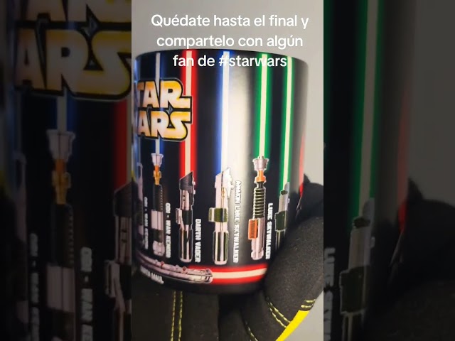 Vídeo relacionado con TruffleShuffle Star Wars - Taza con diseño de sable de luz