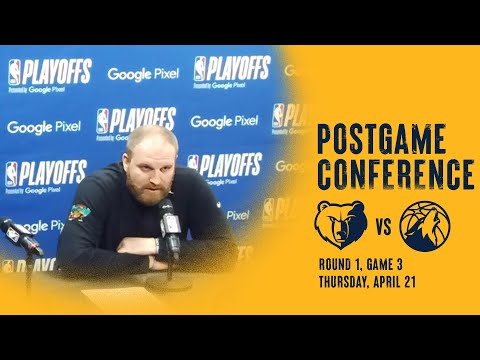 Postgame press conference 4.21.22