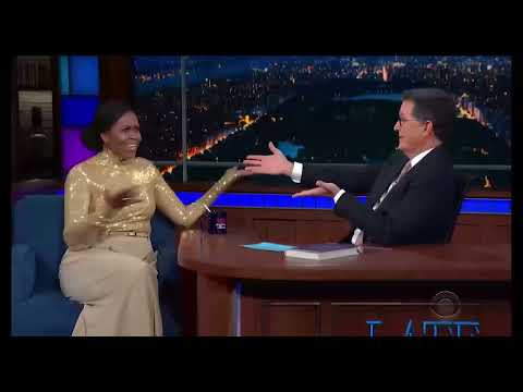 #Michelle #Obama x #Colbert #Stephen || #Food4thought on #Marriage
