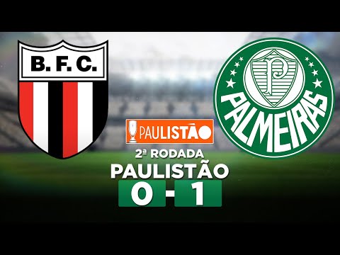 BOTAFOGO-SP 0 x 1 PALMEIRAS Paulistão 2023 2ª Rodada | Narração