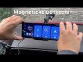 Monitor 8,1" s Apple CarPlay a Android Auto – bezdrôtový, Bluetooth, micro SD, kamerový vstup, magnetický držiak - Video Youtube