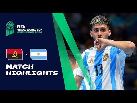 HIGHLIGHTS: Angola v Argentina | FIFA Futsal World Cup Uzbekistan 2024