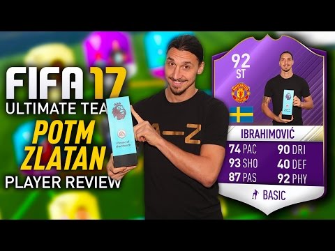 FIFA 17 POTM ZLATAN IBRAHIMOVI�� (92) PLAYER REVIEW! FIFA 17 ULTIMATE TEAM!