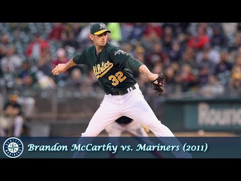 Oakland A's Pitching Performances Episode 9 - Brandon McCarthy vs. Mariners (2011)