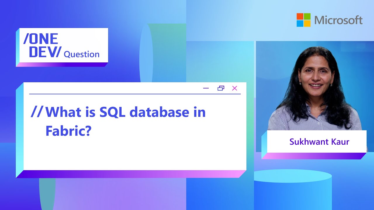What is SQL database in Fabric?