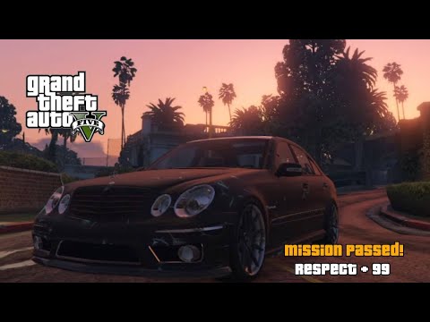 MERCEDES BENZ E55  (W211) GTA 5 - REALISTIC SOUND