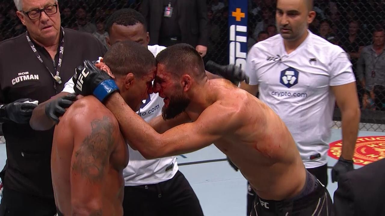 Хамзат Чимаев vs Гилберт Бернс | Полный бой