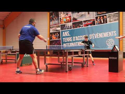 RTT ANS - TRAINING TENNIS DE TABLE -  Gaetan Swartenbrouckx