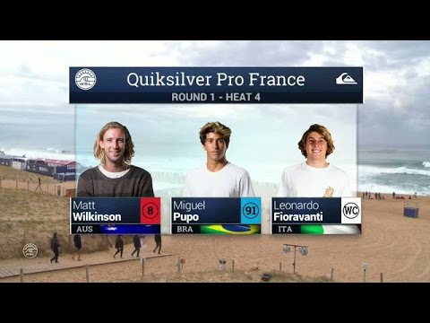 Quiksilver Pro France: Round One, Heat 4