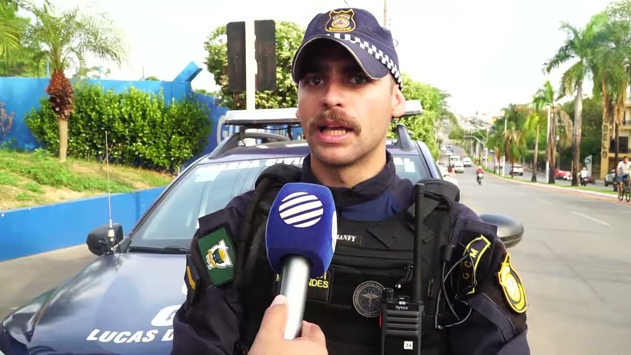 Guarda Civil prende homem com mandado de prisão em aberto em Lucas do Rio Verde