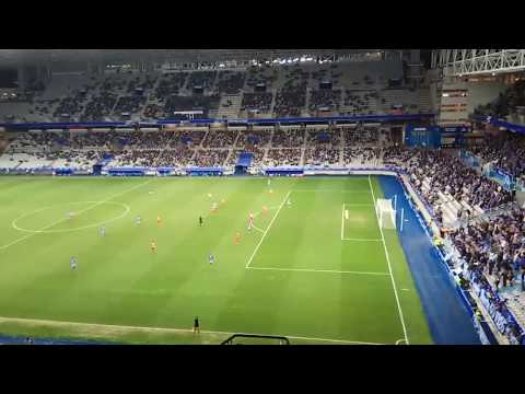 Real Oviedo 2 -  U. D. Almería 1: gol de Saúl Berjón