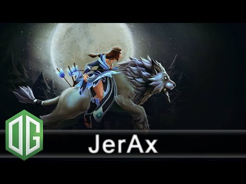OG.JerAx Mirana Gameplay and n0tail vs Miracle-  - Ranked Match -  OG Dota 2