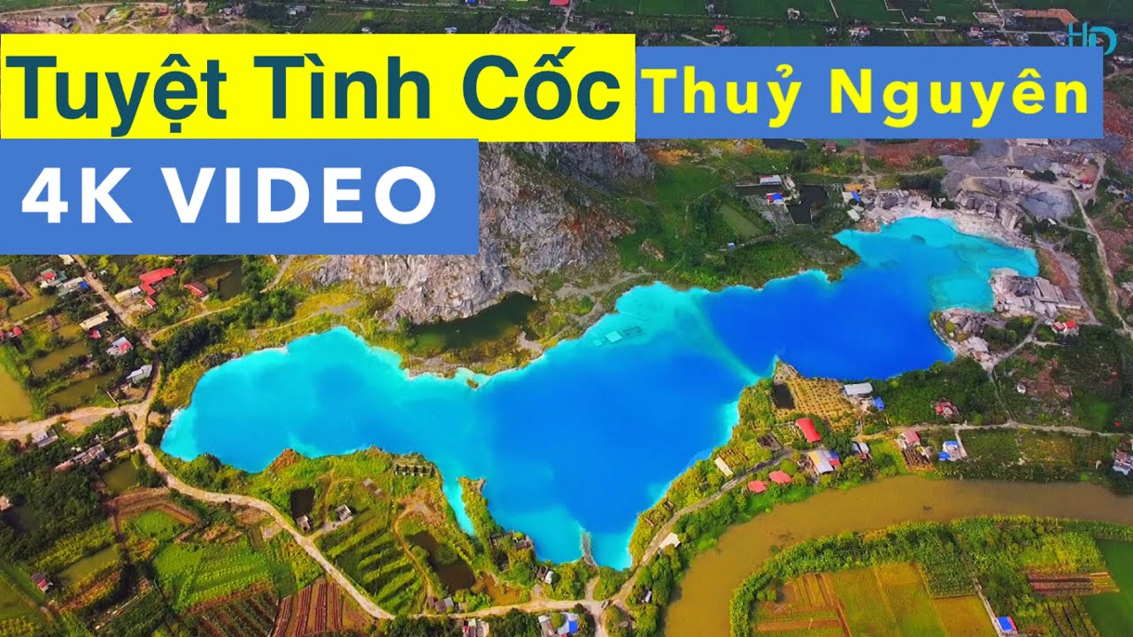 Discover the aerial highlights of Tuyet Tinh Coc.