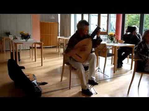 Klaus Willinger Laute 16  Jh  anonym + Canarios von Gaspar Sanz