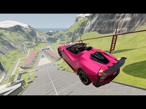 Car Jump Arena Madness #10 – BeamNG Drive