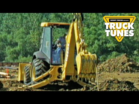 Backhoe for Children | Truck Tunes for Kids | Twenty Trucks Channel