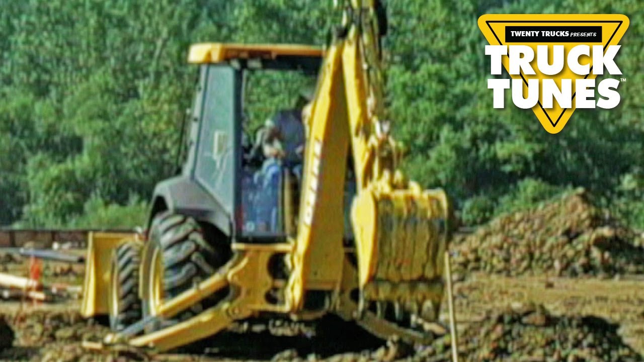 Backhoe for Children | Truck Tunes for Kids | Twenty Trucks Channel