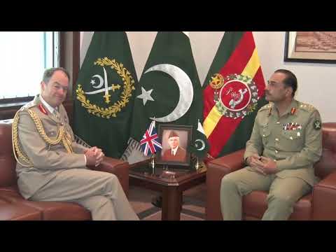 COAS, CGS of UK Army Discuss Regional Security: ISPR
