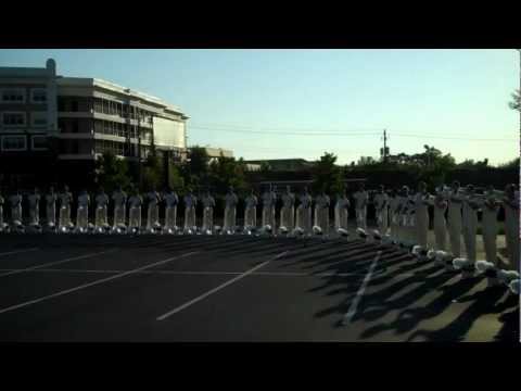 The Cadets Hornline In the Lot