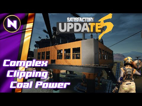 COAL POWER Using New Soft Clearance | Satisfactory Update 5 | #03 | Lets Play/Showcase