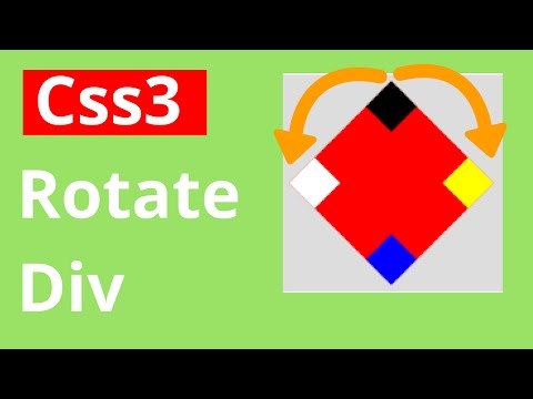 Css How To Rotate Div In Css3