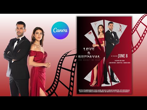 Party Invitation Poster Design with Canva