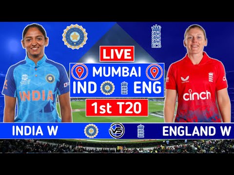 IND W vs ENG W 1st T20 Live Scores | India Women vs England Women 1st T20 Live Scores & Commentary